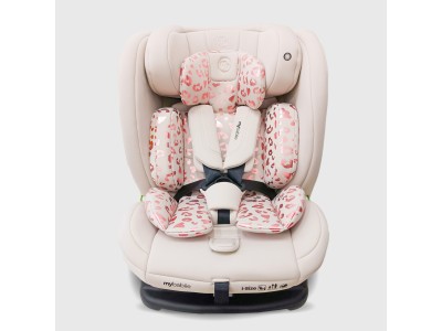 My Babiie 2-in-1 Convertible Car Seat - Pink Leopard | MBCS100