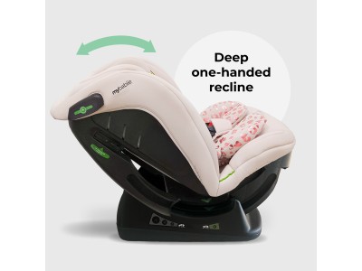 My Babiie 2-in-1 Convertible Car Seat - Pink Leopard | MBCS100