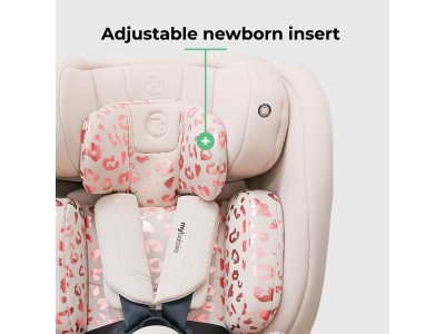My Babiie 2-in-1 Convertible Car Seat - Pink Leopard | MBCS100