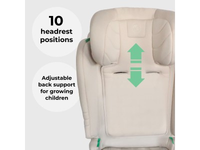 Toddler to Booster R129 Car Seat - Pink Leopard | My Babiie