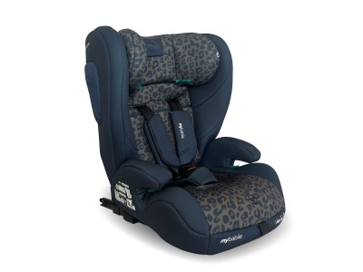 My Babiie Toddler to Booster Car Seat - Navy Leopard | R129