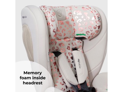 My Babiie Toddler to Booster Car Seat - Pink Leopard | R129