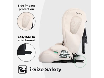 My Babiie Toddler to Booster Car Seat - Pink Leopard | R129