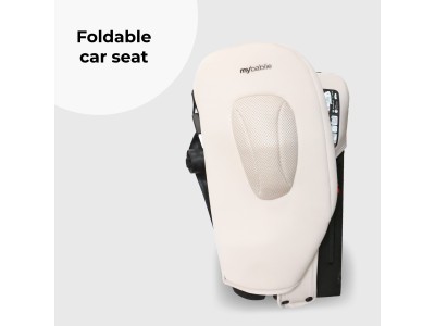 My Babiie Foldable Car Seat - Pink Leopard | R129