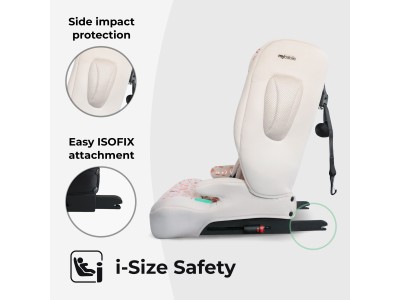 My Babiie Foldable Car Seat - Pink Leopard | R129