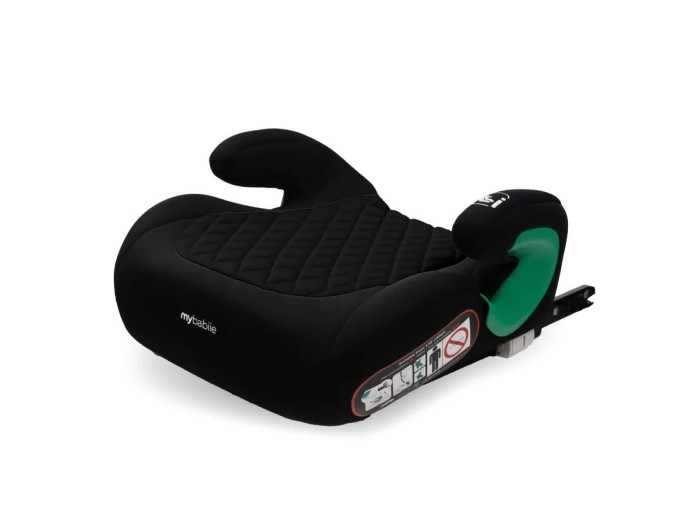 My Babiie MBCSB25 Booster Max R129 Car Seat with ISOFIX - Black Quilted