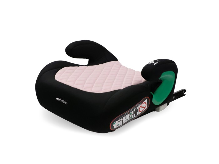 My Babiie MBCSB25 Booster Max R129 Car Seat with ISOFIX - Pink Quilted