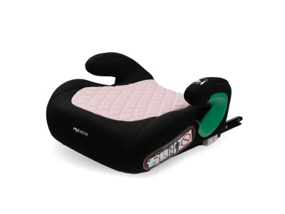 My Babiie MBCSB25 Booster Max R129 Car Seat with ISOFIX - Pink Quilted
