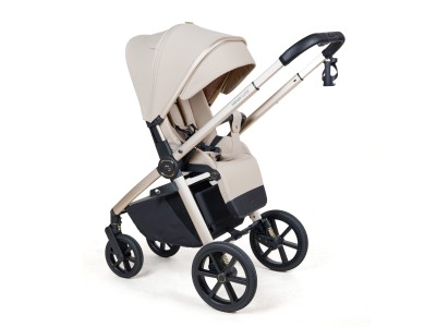 My Babiie MB450 LUXE 3-in-1 Travel System with Base - Feather