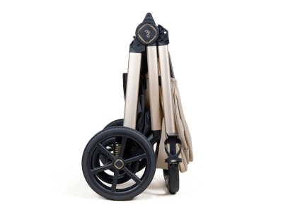 My Babiie MB450 LUXE 3-in-1 Travel System with Base - Feather