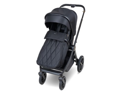 My Babiie MB450 LUXE 3-in-1 Travel System with Base - Black