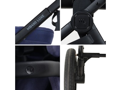 My Babiie MB450 LUXE 3-in-1 Travel System - Indigo