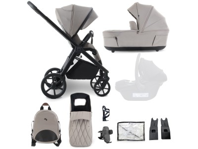 My Babiie MB450 LUXE 2-in-1 Pushchair & Carrycot - Mink