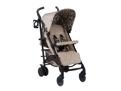 My Babiie MB51 Plus Stroller - Fawn Leopard | Baby Snooze