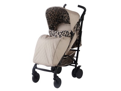 My Babiie MB51 Plus Stroller - Fawn Leopard | Baby Snooze