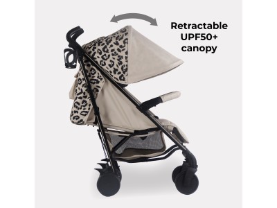 My Babiie MB51 Plus Stroller - Fawn Leopard | Baby Snooze