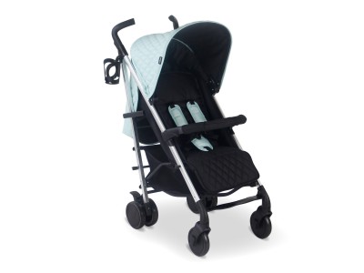 My Babiie MB51 Plus Stroller - Quilted Aqua | Baby Snooze