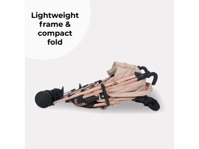 My Babiie MB51 Plus Stroller - Rose Gold Blush | Baby Snooze