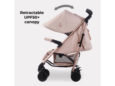 My Babiie MB51 Plus Stroller - Rose Gold Blush | Baby Snooze