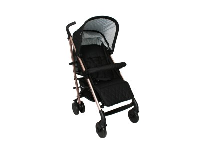My Babiie MB51 Plus Stroller - Quilted Black | Baby Snooze