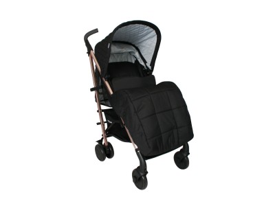 My Babiie MB51 Plus Stroller - Quilted Black | Baby Snooze