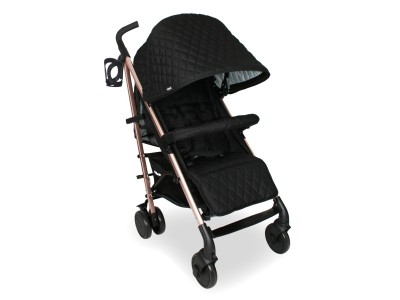 My Babiie MB51 Plus Stroller - Quilted Black | Baby Snooze