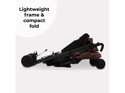 My Babiie MB51 Plus Stroller - Chocolate | Baby Snooze