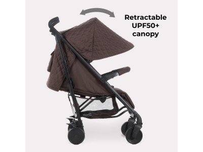 My Babiie MB51 Plus Stroller - Chocolate | Baby Snooze