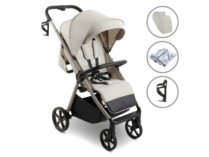 My Babiie MB170 Plus Pushchair - Ivory | Baby Snooze