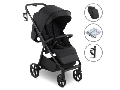 My Babiie MB170 Plus Pushchair - Black | Baby Snooze
