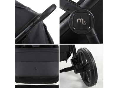 My Babiie MB170 Plus Pushchair - Black | Baby Snooze