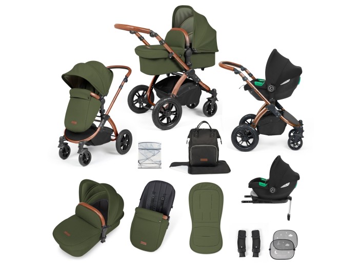 Ickle Bubba Stomp Luxe All-in-One Travel System With Isofix