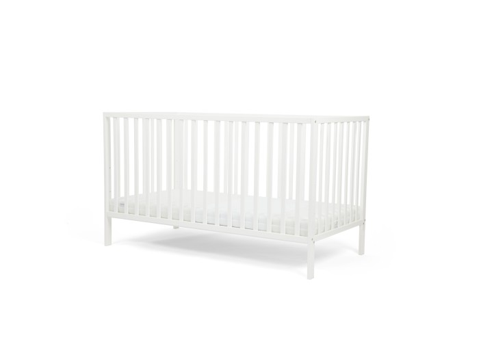 Ickle Bubba Hartley Classic Cot - White | Full-Size