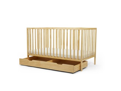 Ickle Bubba Hartley Classic Cot & Under Drawer - Pine | 8.45kg
