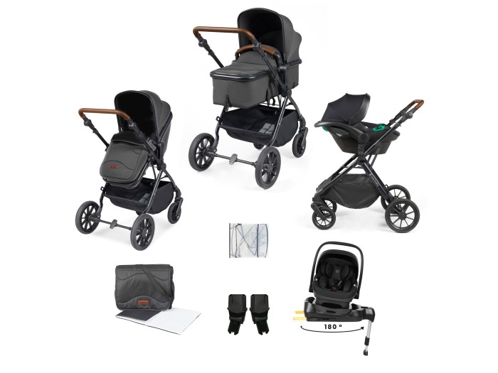 Ickle Bubba Cosmo 9 Piece Travel System with i-Size Car Seat