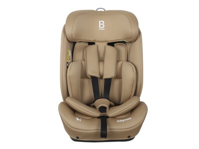 Babymore Hazel Car Seat i-Size 76-150cm 15 Months-12 Years - Biscotti