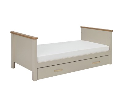 Babymore Mira Cot Bed - Cashmere Warm Oak