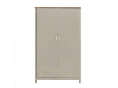 Babymore Mira Nursery Wardrobe - Cashmere Warm Oak