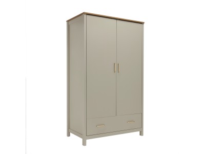 Babymore Mira Nursery Wardrobe - Cashmere Warm Oak