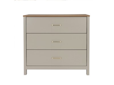 Babymore Mira Nursery Chest Changer - Cashmere Warm Oak
