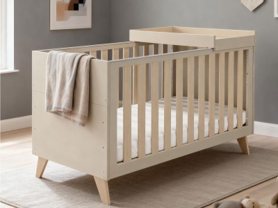 Dante Cot Bed - Cashmere | Babymore