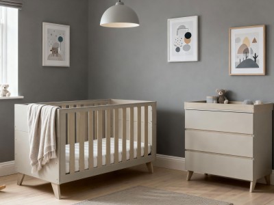 Dante Cot Bed - Cashmere | Babymore