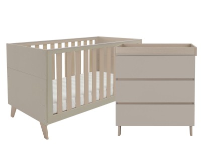 Dante Cot Bed - Cashmere | Babymore