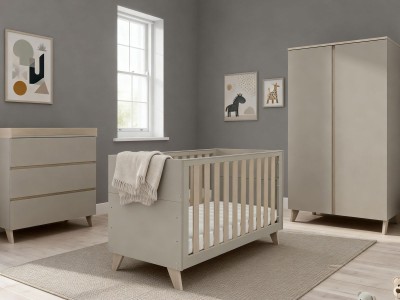 Dante Cot Bed - Cashmere | Babymore