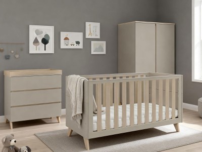 Dante Cot Bed - Cashmere | Babymore