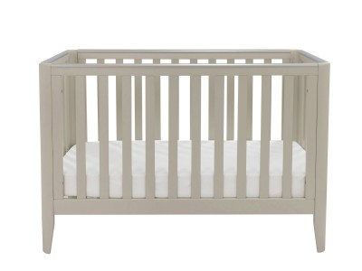 Babymore Iris mini Cot Bed – Grey | Baby Snooze
