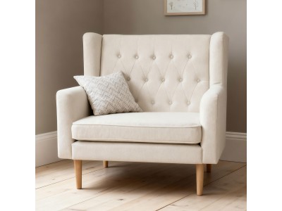 Lux Snuggle Rocking Chair - Ivory | Babymore