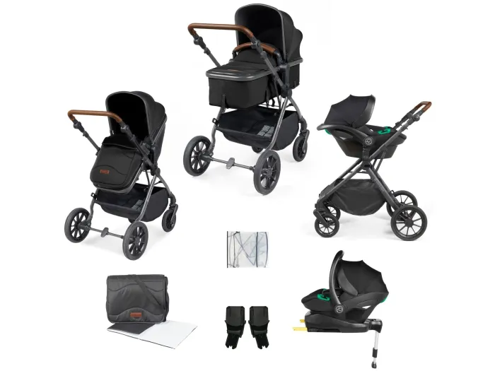 Ickle Bubba Cosmo All-in-One I-Size Travel System With Isofix Base (Stratus)