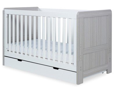 Ickle Bubba Pembrey Cot Bed and Under Drawer | Baby Snooze