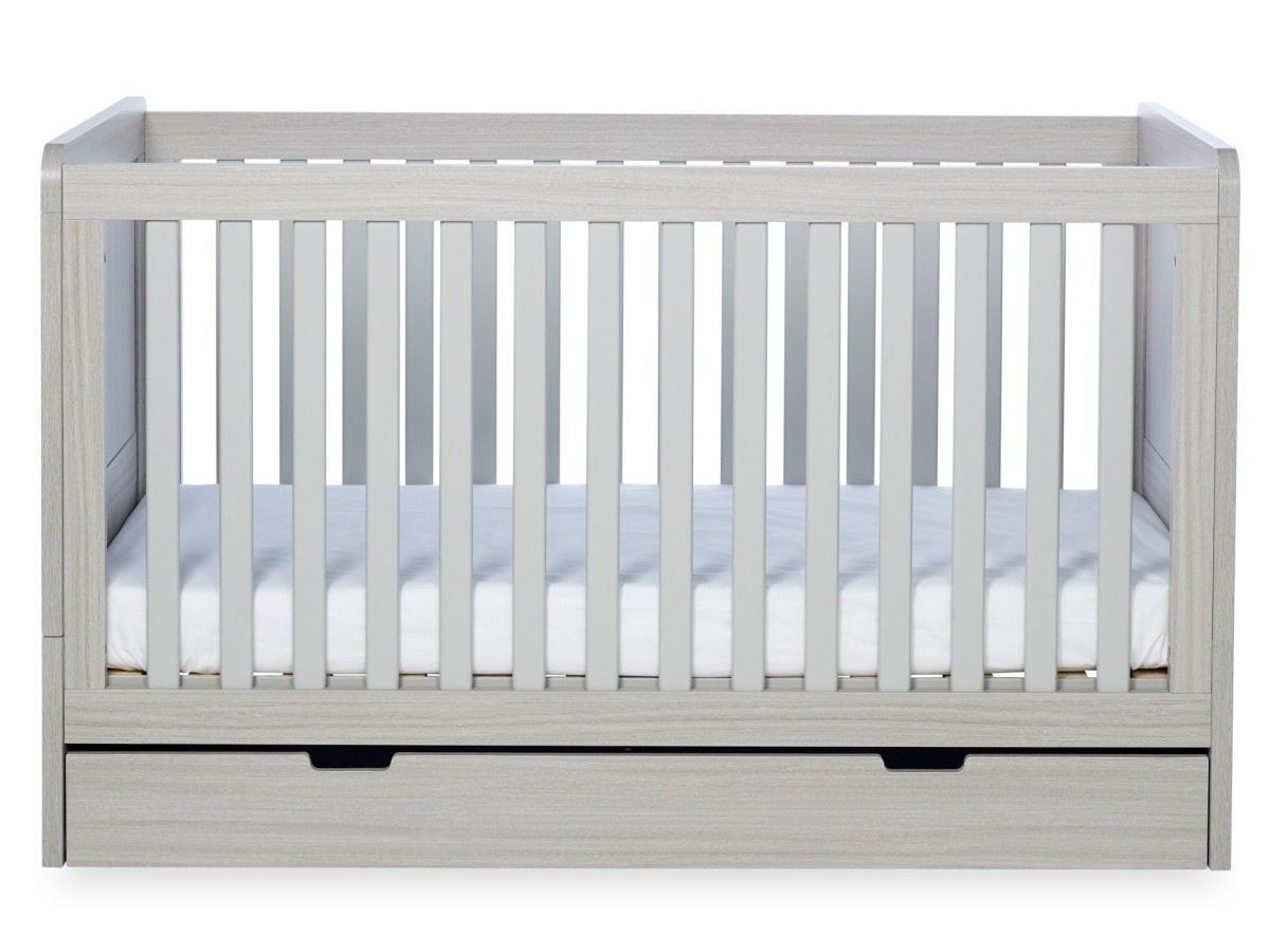 Ickle Bubba Pembrey Cot Bed and Under Drawer